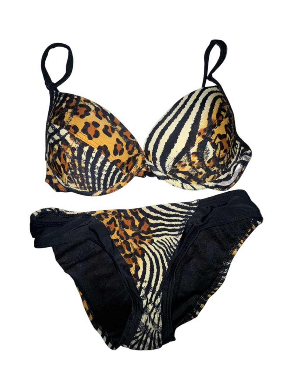 Animal Print Leopard Bikini Set 36 C Cup